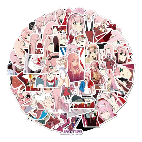 Pegatinas De Anime Darling In The Fanxx Zero Two 002 S, 50/1