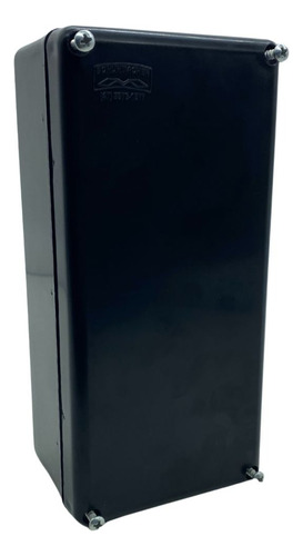 Caixa Plástica De Passagem Preta Ip44 190x90x70mm - 1 Pç