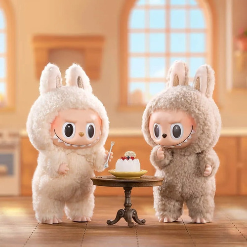 Fe 1 Pieza Genérica De Peluche De Monstruo Macarrón Labubu