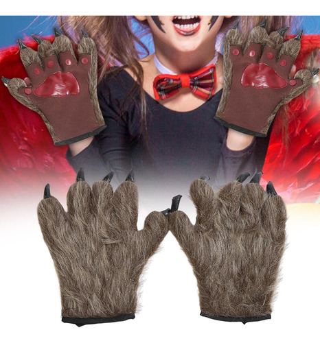 Guantes De Hombre For Halloween, Mitones, Accesorio Para