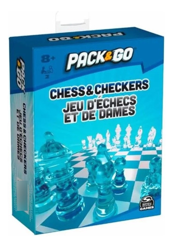 Juegos De Mesa Viajero Ajedrez & Damas