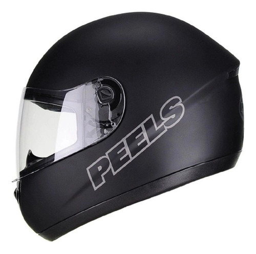 Capacete Fechado Peels Spike Classic Preto Fosco