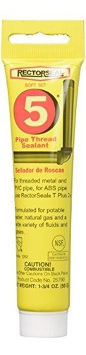 Rectorseal 25790 1-3 / 4 Onzas Tubo No.5 Pipe Thread Sealant