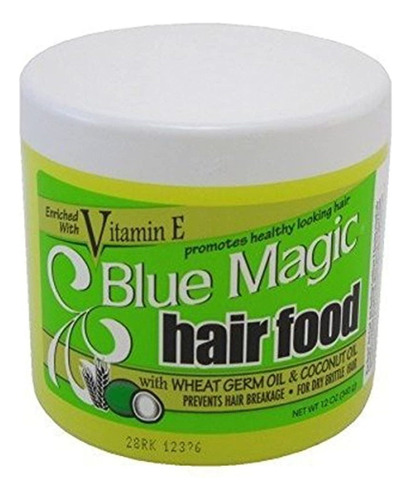 Blue Magic Alimento Para El Cabello Blmhfoo, Coco, 12 Onzas