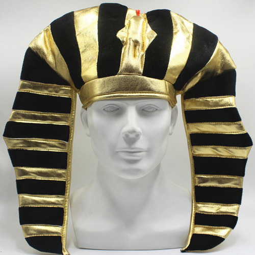 Sombrero De Faraón Halloween Egipto Disfraz Tocado Para La