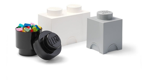Imagen 2 de 7 de Organizadores Cajas Apilables De Lego® Set X3 4014 Original