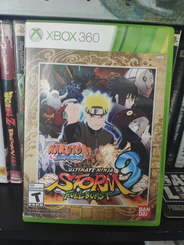Naruto Shippuden Ultimate Ninja Storm Full Burst (Usado)