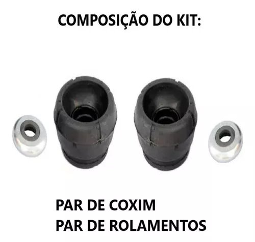 KIT AMORTECEDOR DIANT. COMPLETO VW GOL,VOYAGE 08GOLF 98 BORA