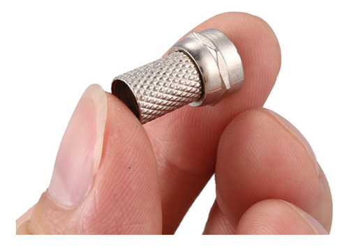 Cable Coaxial Coaxial Cctv Rg6 F- Twist- Coaxial Rf Connect-