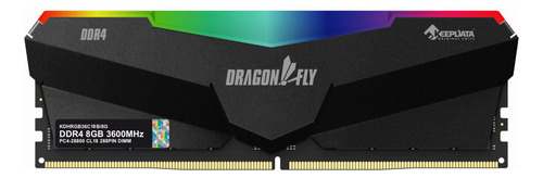 Memória 8gb Ddr4 3600 Dragonfly Rgb Kdhrgb36c18b/8g Keepdata