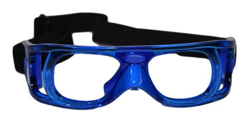 Imagen 1 de 6 de Lentes Goggles Protectores Master Pro Frontenis Azul