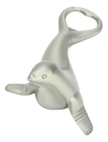Abridor De Botellas De Metal Con Forma De León Marino Y Mang
