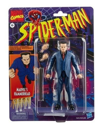 Hammerhead Spider Man Retro Marvel Legends Hasbro Nuevo