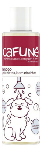 Shampoo Uso Veterinário Pelos Claros Camomila 300ml Cafuné