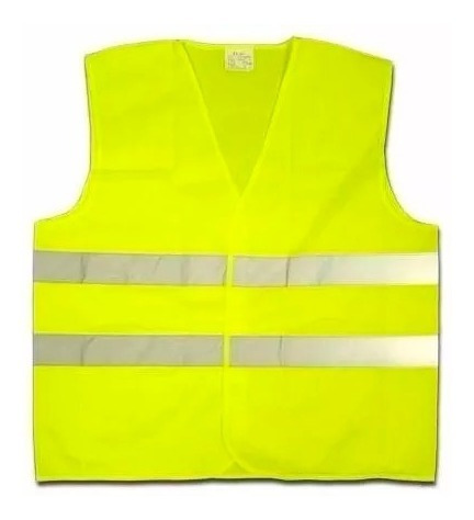 Imagen 5 de 7 de Importadores Directos Chaleco Reflectivo Fluo Auto Moto