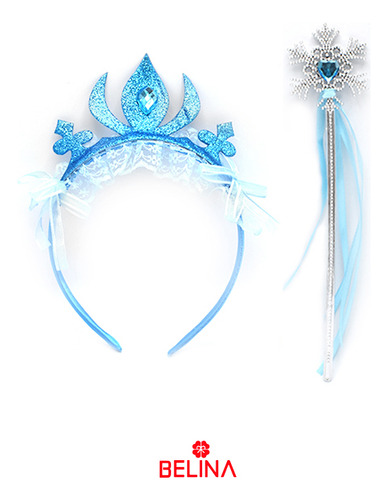 Conjunto De Cintillo Y Varita De Hada Frozen