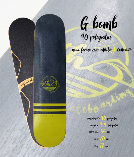 Shape Gusth G-bomb 40 Novo + Mini Logo Rolamento