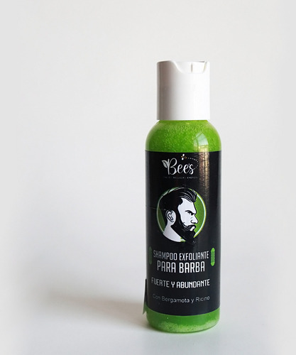 Exfoliante Shampoo Para Barba De Las Mieles De Sonora Mx