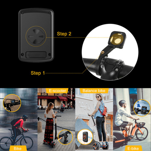 Tf Cuentakilómetros Inalámbricos Gps Para Bicicleta Con