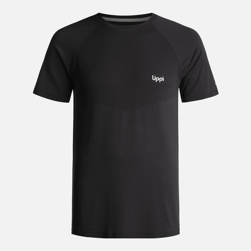 Polera Hombre Essential Sport T-shirt Negro Lippi