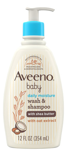 Aveeno Baby Jabón Corporal Y Champú Hidratante Diario 2 E.