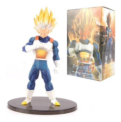 Figura Vegeta Ssj2 Dragon Ball Z Muñeco Principe Sayayin Pvc