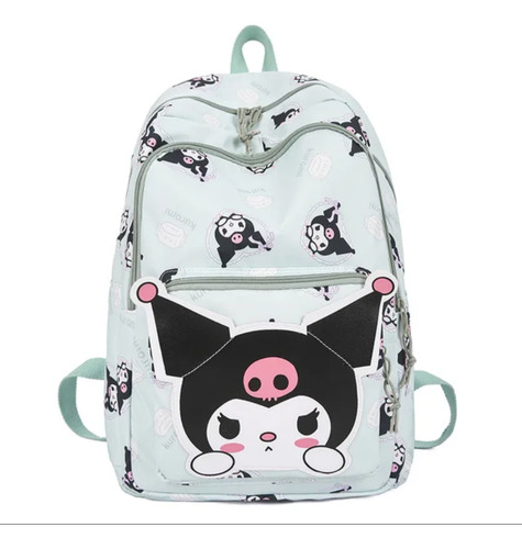 Mochila Kuromi Grande De 45 Cm Mochila Escolar Y Todo Uso