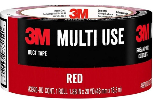 Cinta Multiproposito Duc Tape 3m Colores 48mm X 18mt Ducto