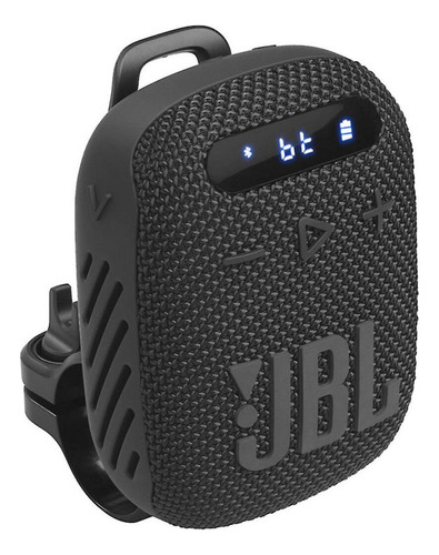 Parlante Jbl Wind 3 Bici / Moto Radio Fm - Negro