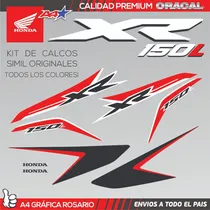 Comprar Calcos Honda Xr150 - Calcos Simil Originales