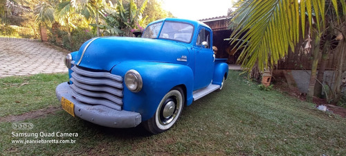 Chevrolet 3100 1951 Boca De Sapo 5 Janelas Cabine Canadense
