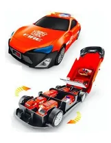 Comprar Juguete Niño Armar Bombero Auto Garage A Pilas Luces Sonidos