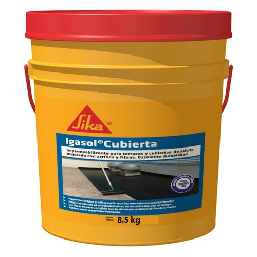 Sika Igasol Cubierta X 8.5 Kg