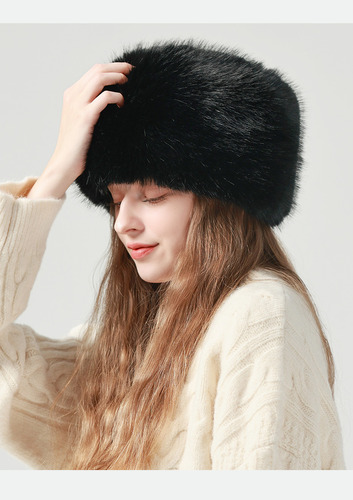 Sombrero De Felpa 2024 Para Mujer, Gorro Polar De Otoño E In