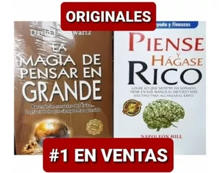 Piense Y Hágase Rico + La Magia De Pensar En Grande Original