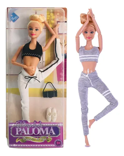 Muneca Paloma Articulada Yoga Fashionista Pce 7572 Bigshop Env o