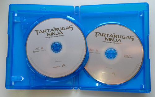 As Tartarugas Ninjas Fora Das Sombras Blu-ray 2d/3d (Usado)