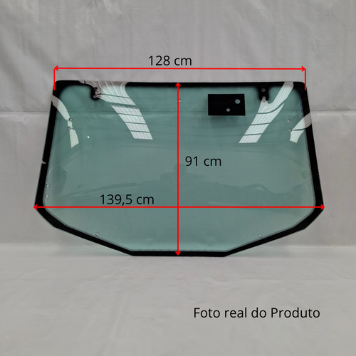 Vidro Traseiro Trator Valtra G3 / G4 / Hitech - 37272300