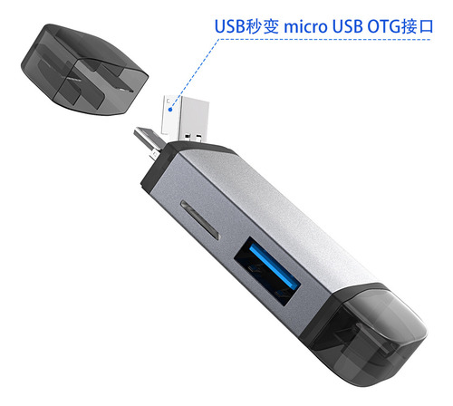 Sq Lector De Tarjetas 6 En 1 Android Lector De Tarjetas Usb
