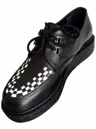 Sapato Creeper Camurça Preto Trança Couro Novo, Sapato Feminino Viella  Nunca Usado 89173533