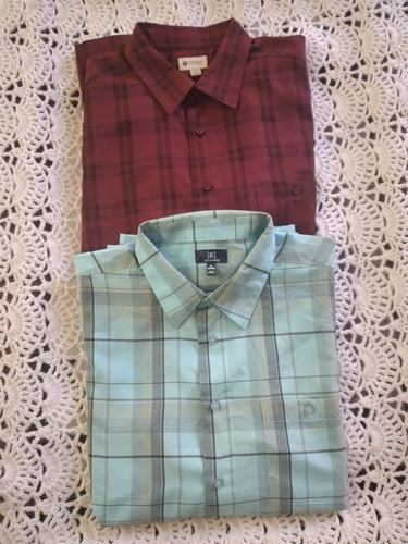 2 Camisas Talla Xl, Cuadrille Usadas 