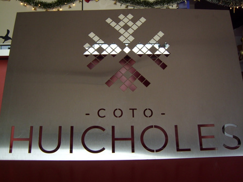 Imagen 1 de 3 de Letrero Acero Inoxidable 90x60 Cm Corte Láser Personalizado 6 Soportes Gratis