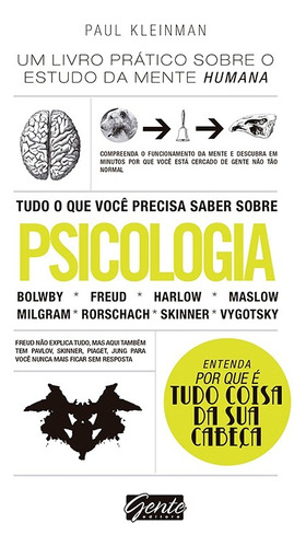 Livro Tudo O Que Você Precisa Saber Sobre Psicologia