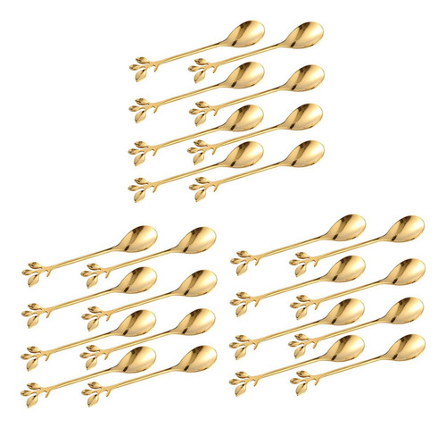 Cucharas Agitadoras De Té Helado Retro Postre Demitasse Espr