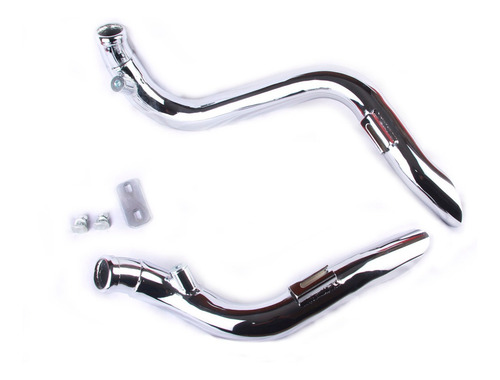 Escapes Drag Pipes Cromados Para Harley Davidson Multifit