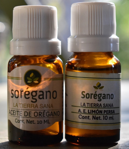 Sorégano Kit Desinfectante Orégano Y Limón Persa