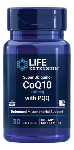 Life Extension Super Ubiquinol Coq10 Com Pqq E Shilajit - Se