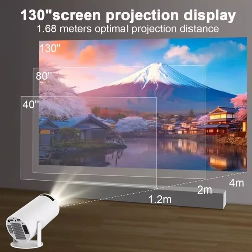 Mini Proyector Portátil 4k Android Full Hd Smart Wifi Cinema