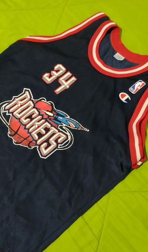Jersey Juvenil G 14-16 Houston Rockets Nba Vintage 90s Uso (Usado)