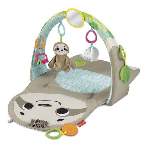 Tapete sensorial con forma de perezoso de Fisher-Price, Mattel